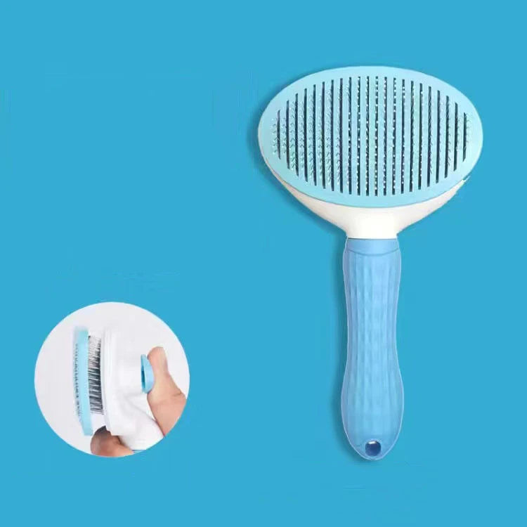 Brosse de toilettage en acier inoxydable – Pour chiens et chats à poils longs