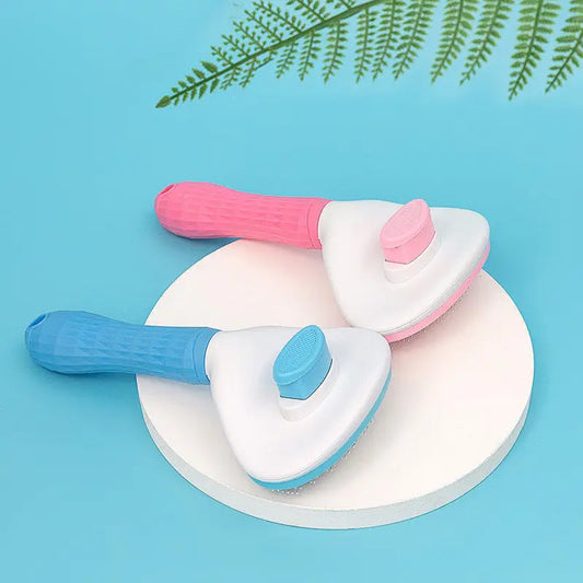 Brosse de toilettage en acier inoxydable – Pour chiens et chats à poils longs
