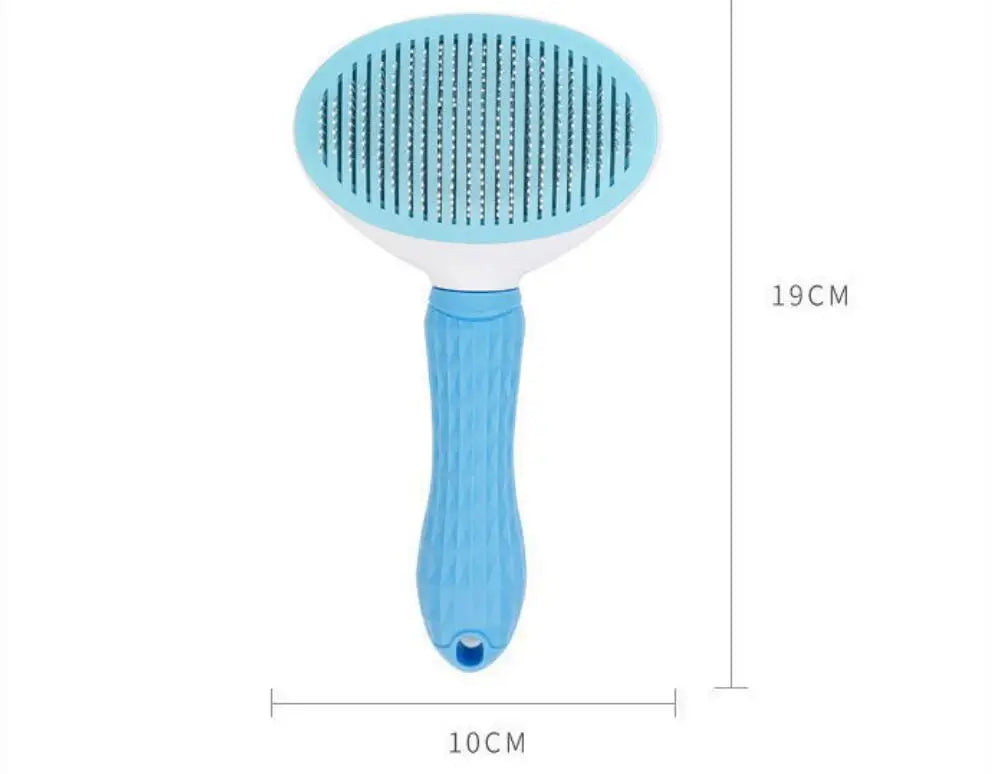 Brosse de toilettage en acier inoxydable – Pour chiens et chats à poils longs