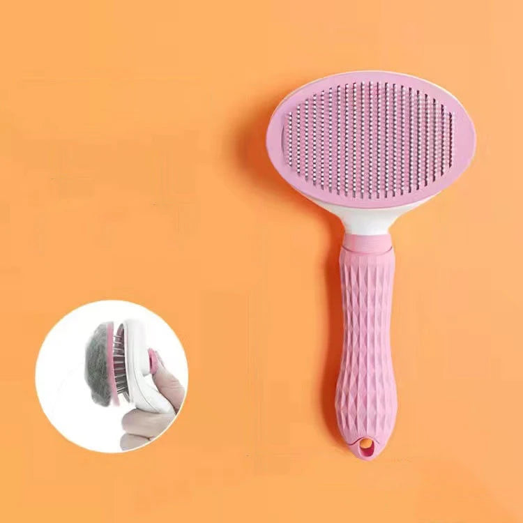 Brosse de toilettage en acier inoxydable – Pour chiens et chats à poils longs