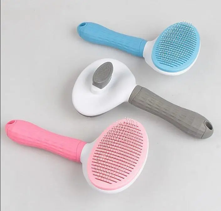 Brosse de toilettage en acier inoxydable – Pour chiens et chats à poils longs