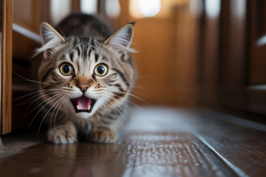 chat en appartement